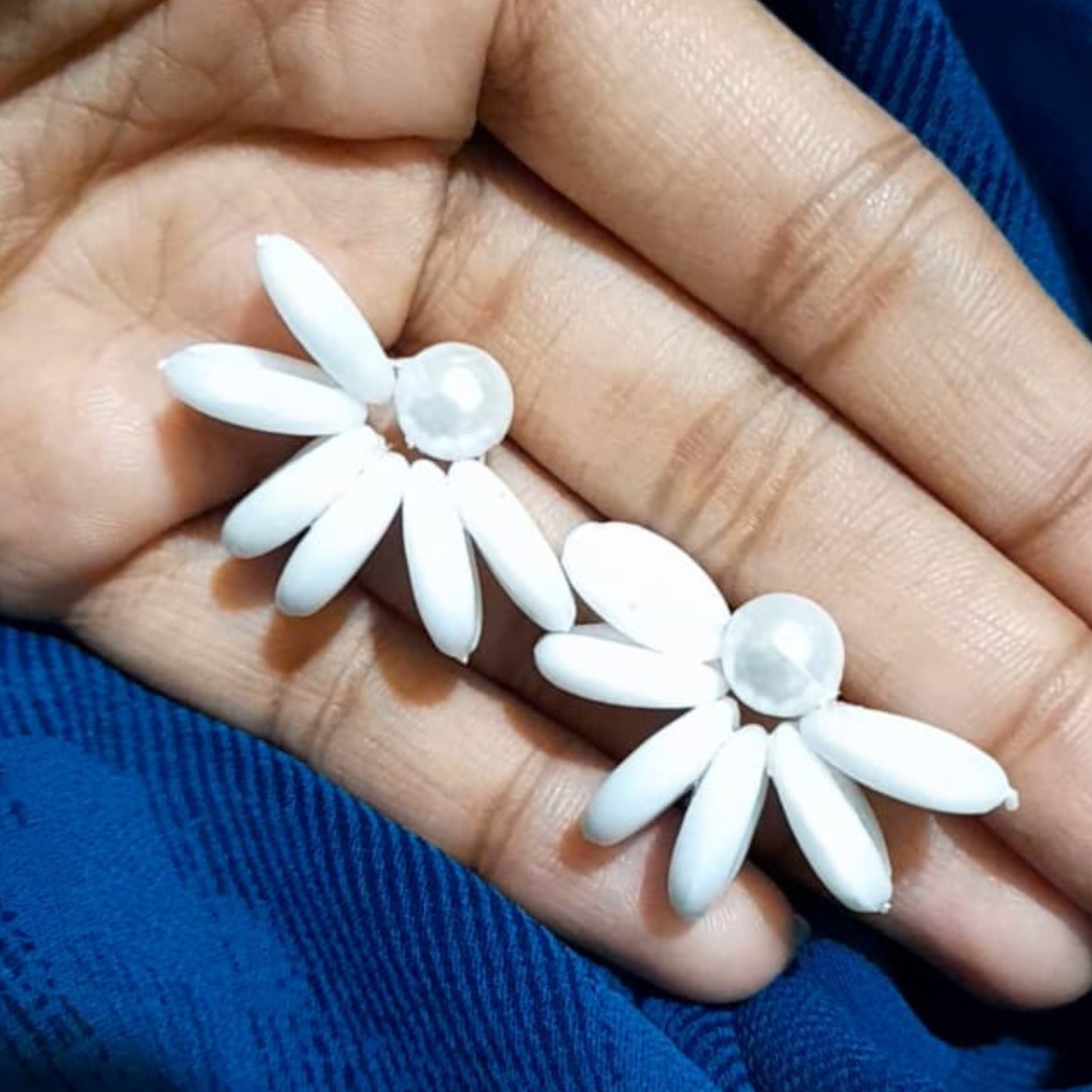 Handmade accessories India - Aesthetic Essentials in blush pink and sparkle